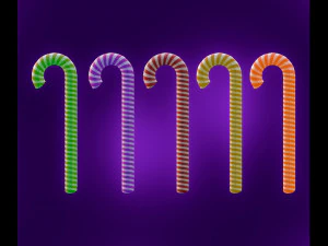 Lollipops 3D Model