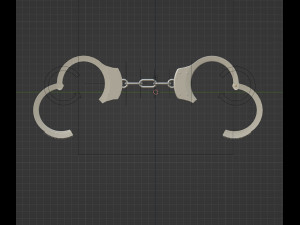 Handcuffs Model 3D