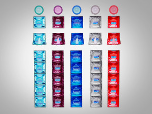Condoms gold edition 3D Model