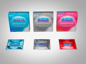 Condom silver edition 3D Model