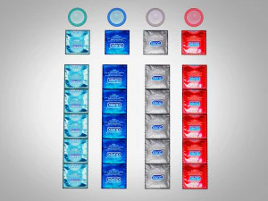 Prezervatif orta baskı 3D Model