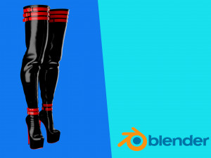 High heels 3D Model