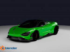 McLaren 750LT Modelo 3D
