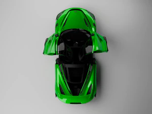 McLaren 750LT 3D Model