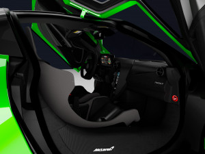 McLaren 750LT Modello 3D