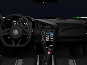 McLaren 750LT Modello 3D