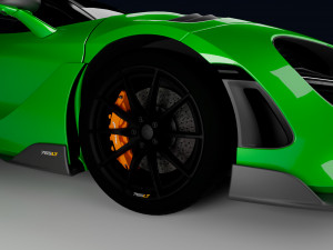 McLaren 750LT Modello 3D