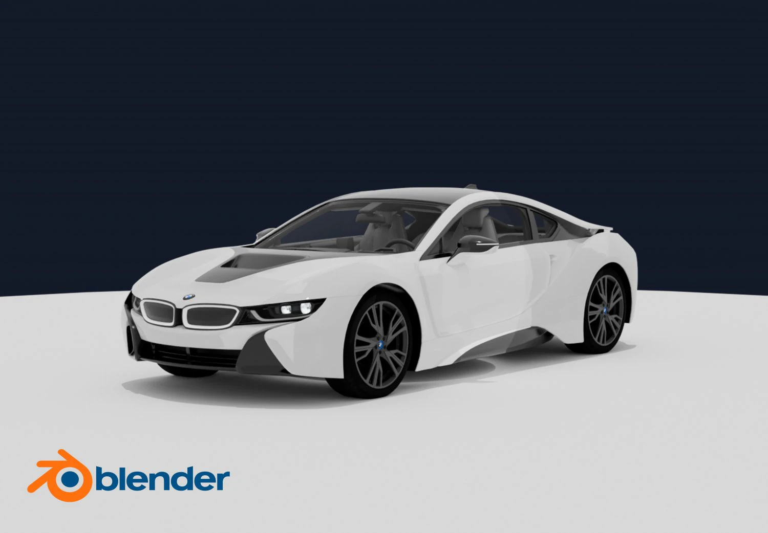 Bwm I8 3D Model .c4d .max .obj .3ds .fbx .stl .blend 