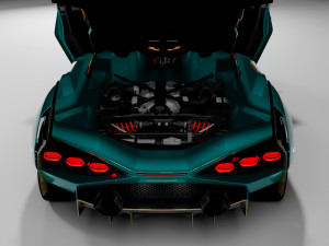 LamborghiniSian Modello 3D