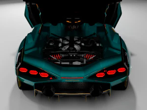 LamborghiniSian 3D Model