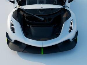Koenigsegg Jesko 3D Model
