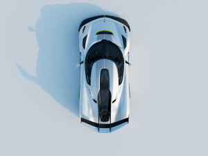 Koenigsegg Jesko 3D Model