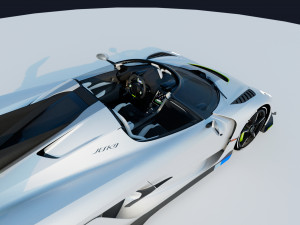 Koenigsegg Jesko 3D Model
