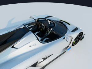 Koenigsegg Jesko 3D Model