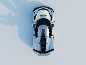 Koenigsegg Jesko 3D Model