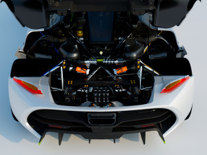 Koenigsegg Jesko 3D Model