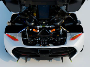 Koenigsegg Jesko 3D Model