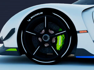 Koenigsegg Jesko 3D Model