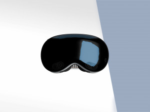 Apple Vision Pro Modello 3D