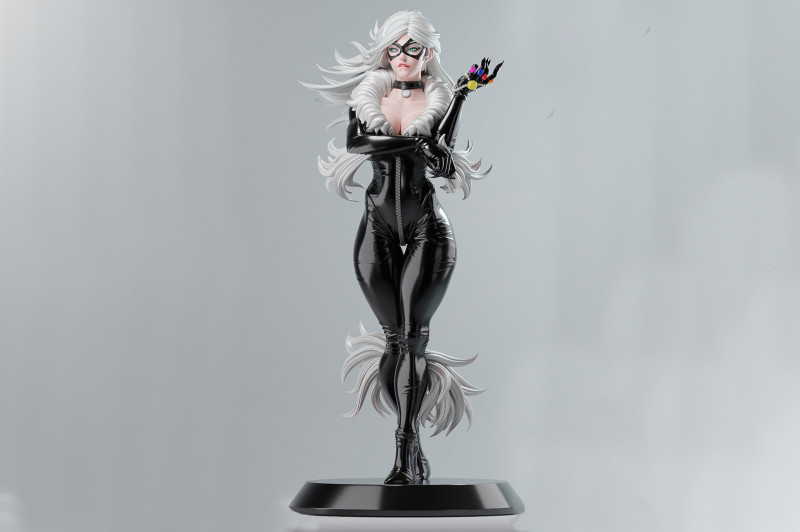 Felicia collectible figurine print 3D Print Model .c4d .max .obj .3ds .fbx .stl .blend 