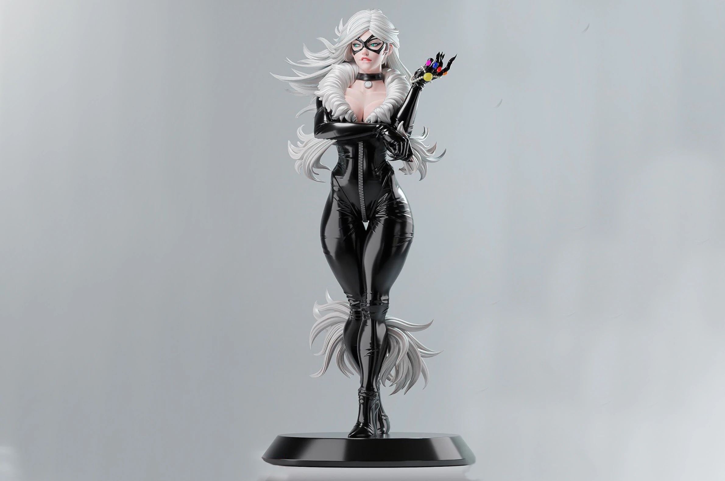 Felicia collectible figurine print 3D Print Model .c4d .max .obj .3ds .fbx .stl .blend 