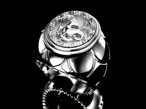 Capricorn unisex ring Modelo de impresión 3D