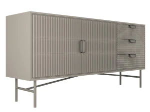 Modern Wooden Drawer 3D Model