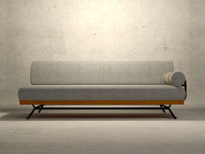 Simonne modern sofa Modelo 3D