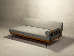 Simonne modern sofa Modelo 3D