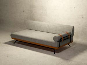 シモンヌのモダンなソファ 3Dモデル