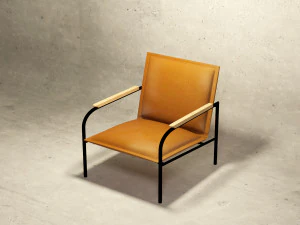 ツインナー ワイド ラウンジ チェア ウェイフェア 3Dモデル