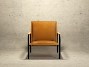 Twinar Wide Lounge Chair wayfair 3D Model