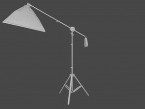 Lighting for the studio 3D Model