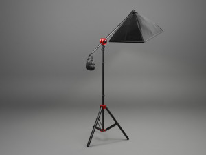 Lighting for the studio 3D Model