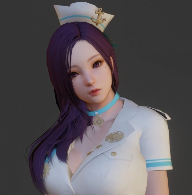 Girl 3D मॉडल .c4d .max .obj .3ds .fbx .stl .blend 