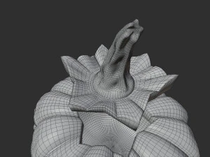 White rabbit halloween 3D Print Model