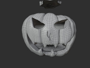 White rabbit halloween Modelo de impresión 3D