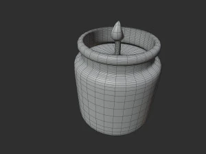 White rabbit halloween 3D Print Model