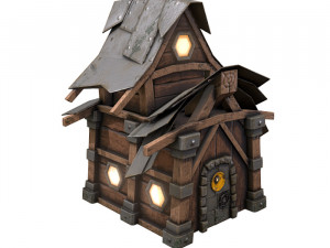 Fantasy house Modelo 3D