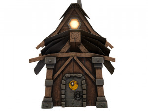 Fantasy house 3D 模型