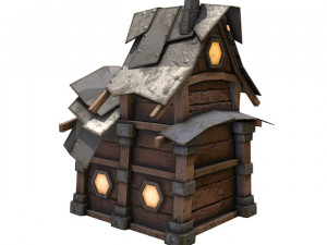 Fantasy house 3D 模型
