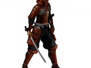 Самурай 3D Модель