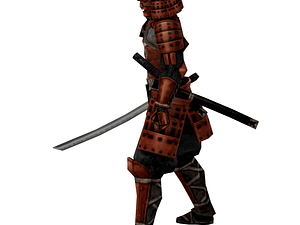 Samurai 3D Model