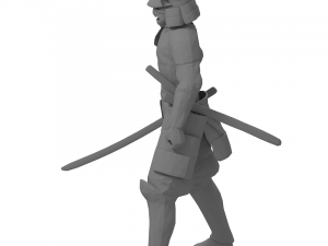 Samurai 3D Model