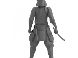 Samurai 3D Model