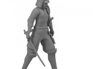 Samurai 3D Model