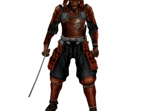 Samurai 3D Model