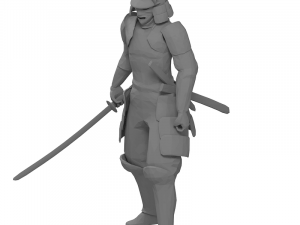 Samurai 3D Model