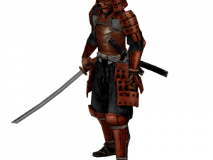 Samurai 3D Model