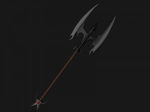 A set of axes Model 3D